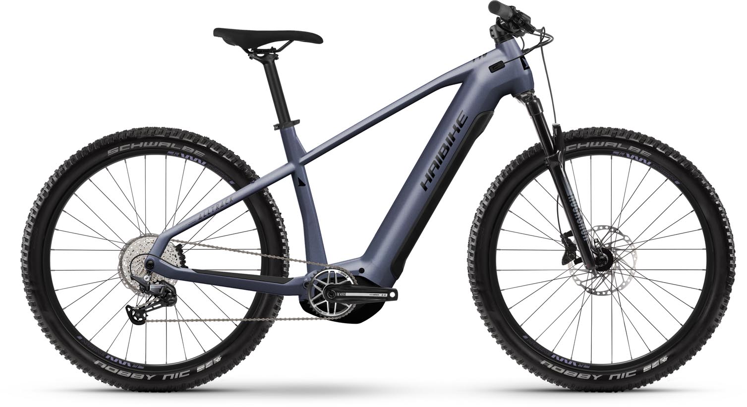 Haibike AllTrack 7 29 lavender / black matte 2024 - VTT semi-rigide électrique