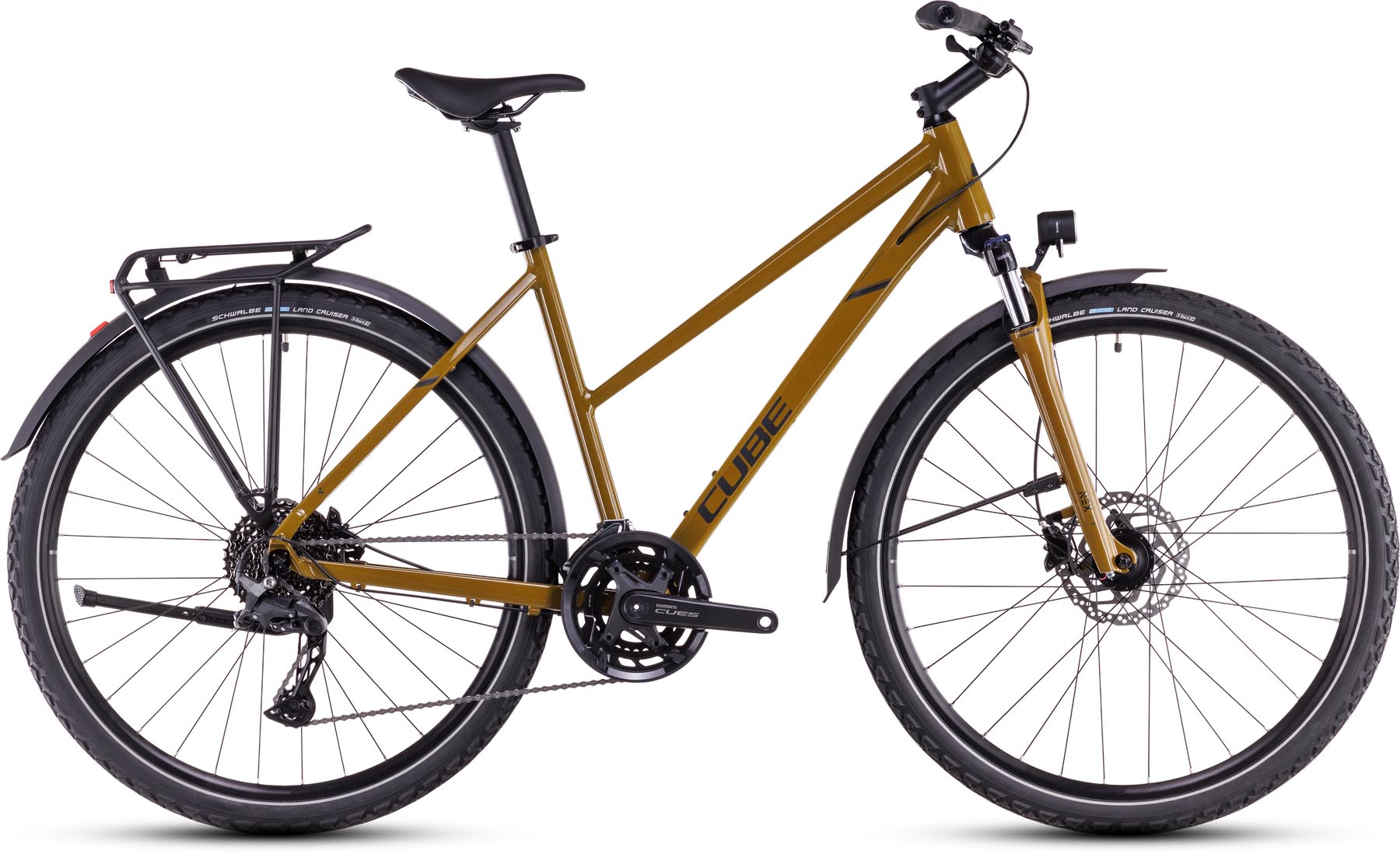 Cube Nature Pro Allroad willowgreen n black 2025 - VTC Femme