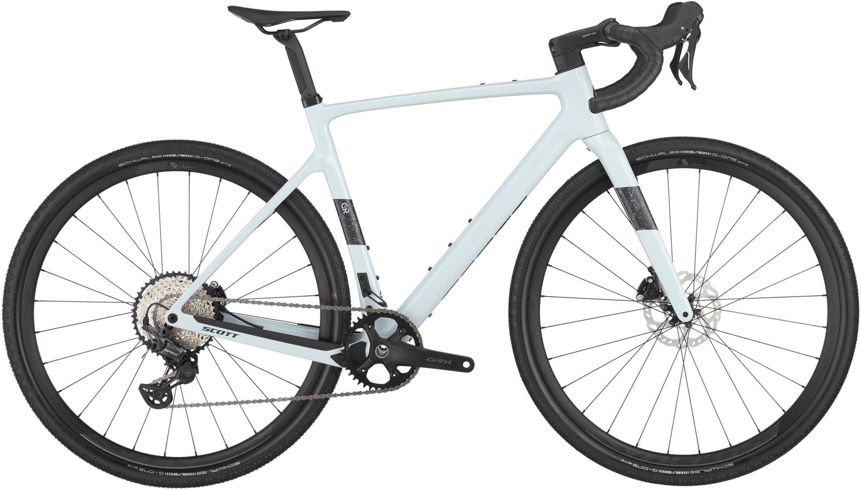 Scott Addict Gravel 40 mineral grey 2025 - Vélo en terre