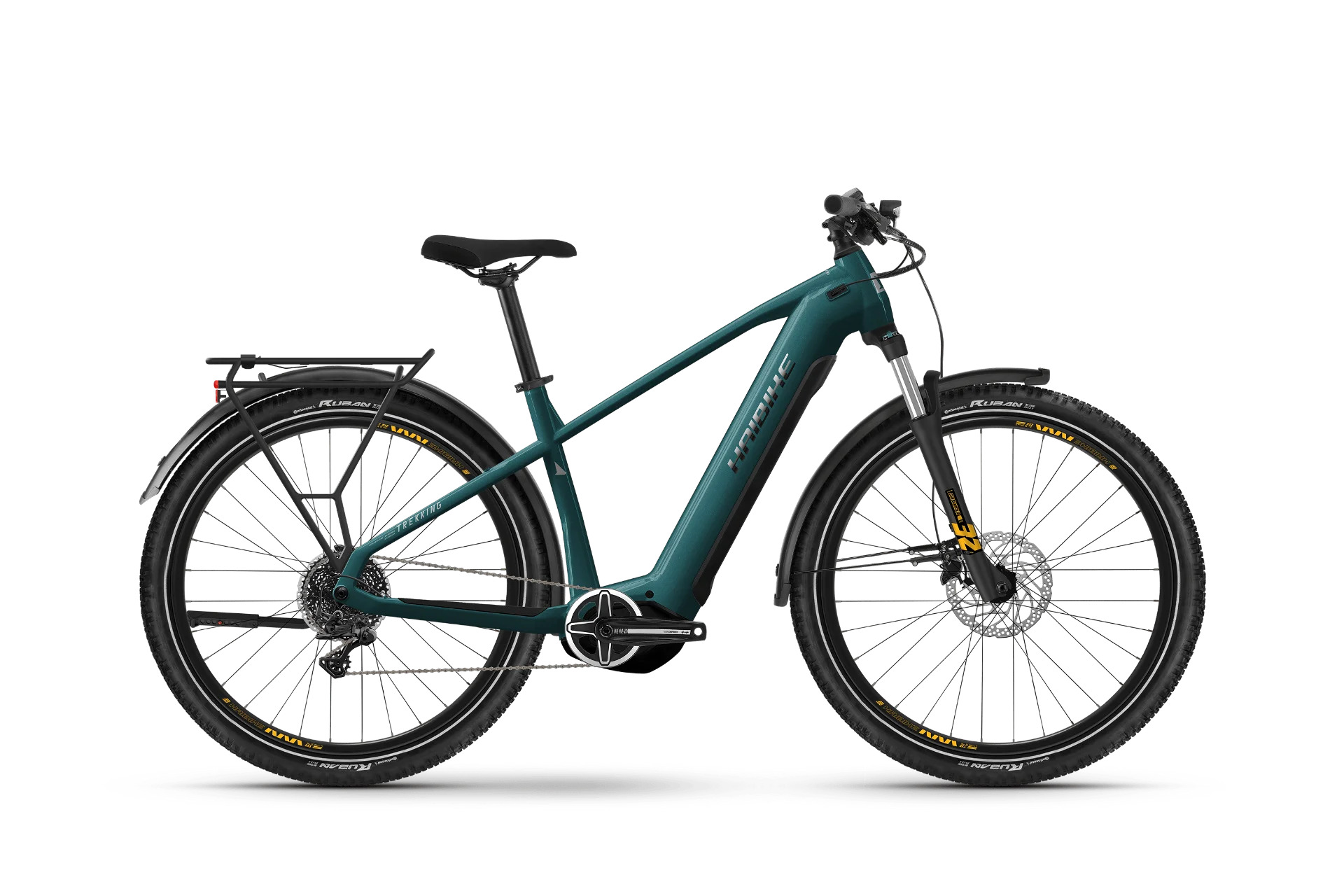 Haibike Trekking 4 dark silver/pearl matt 2023 - Vélo trekking électrique Homme