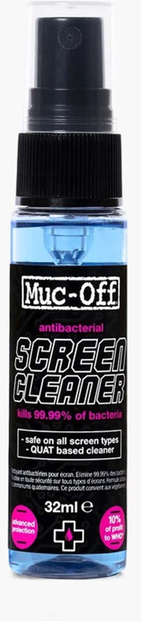 Muc-Off Désinfectant, nettoyant pour écran, 32 ml