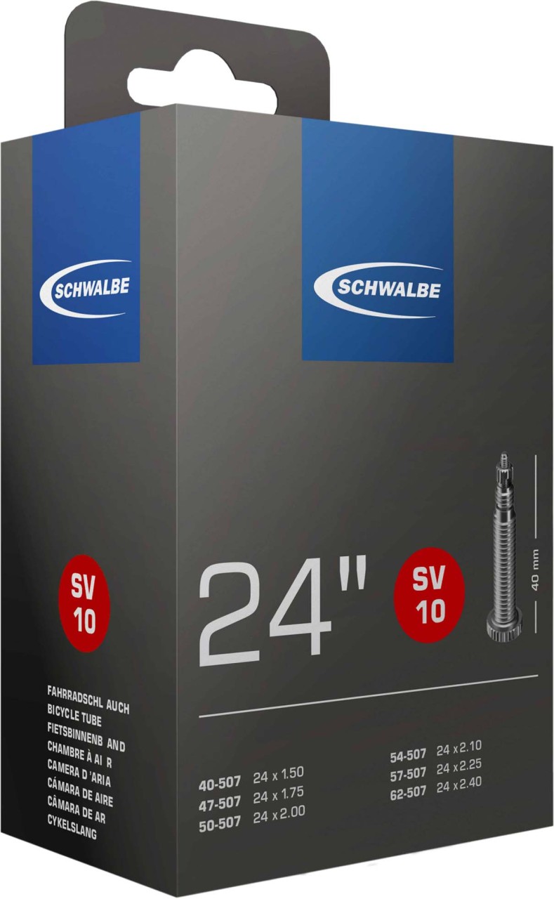 Chambre à air Schwalbe 24x1.75-2.50 S SV10 40 mm 47/62-507