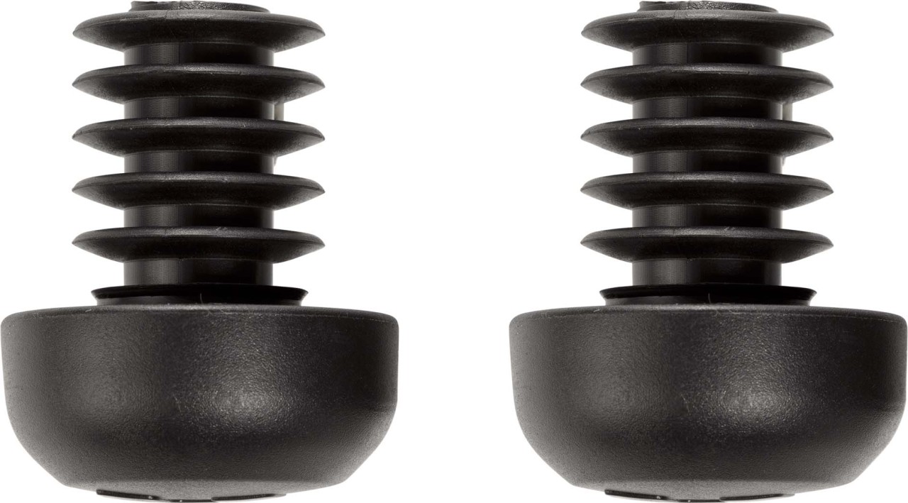 Cube Natural Fit Bouchon pour grand diamètre intérieur de guidon noir