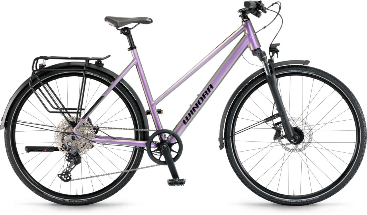 Winora Domingo 12 Pro Chameleon 2024 - Vélo trekking Femme