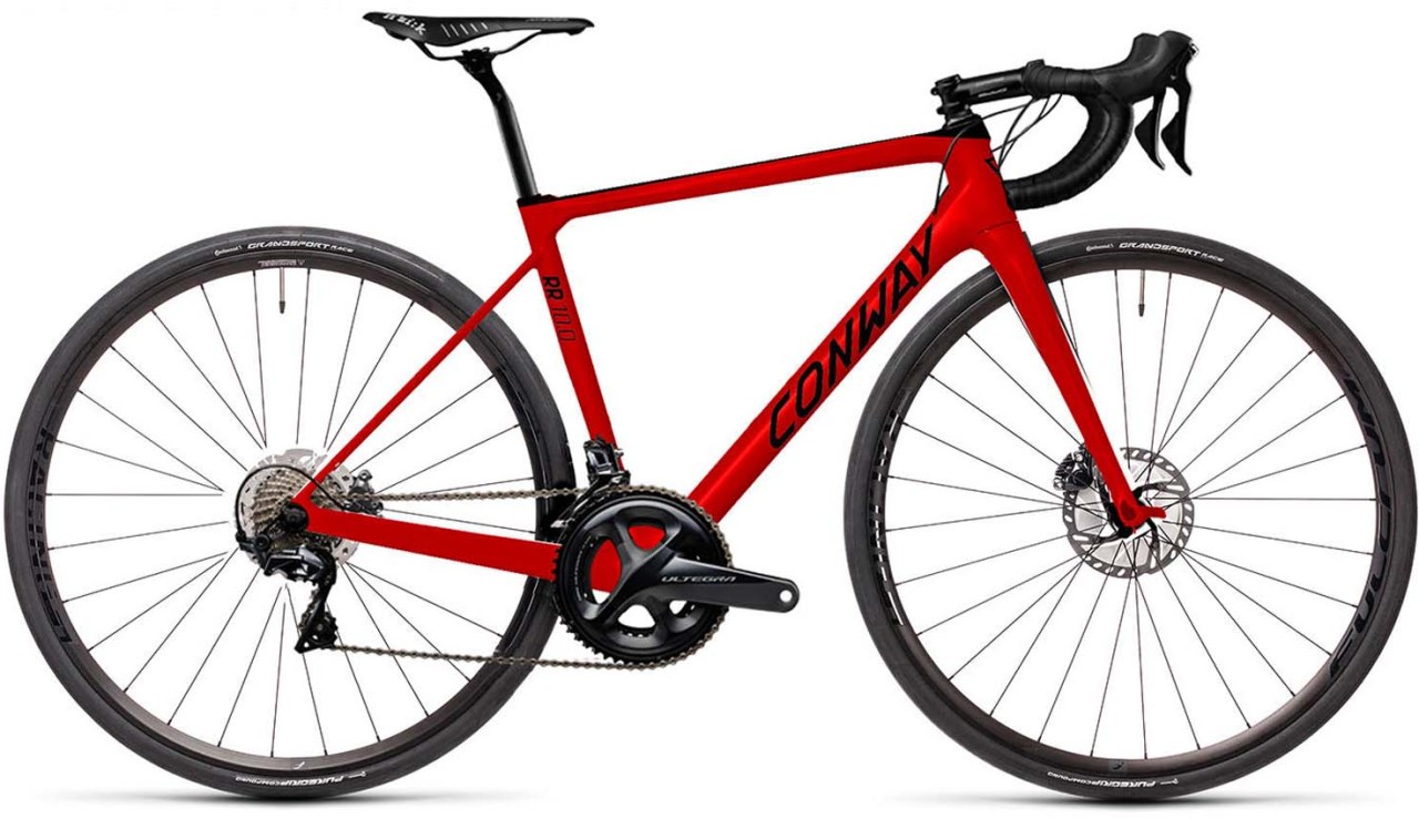 Conway RR 10.0 red metallic / black metallic 2022 - Vélo de course en carbone Homme
