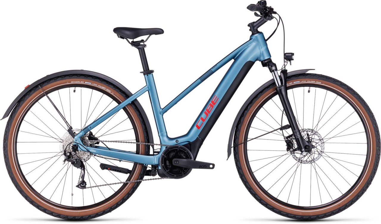 Cube Nuride Hybrid Performance 625 Allroad metalblue n red 2023