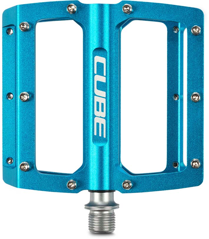 Pedale vtt bleu hotsell