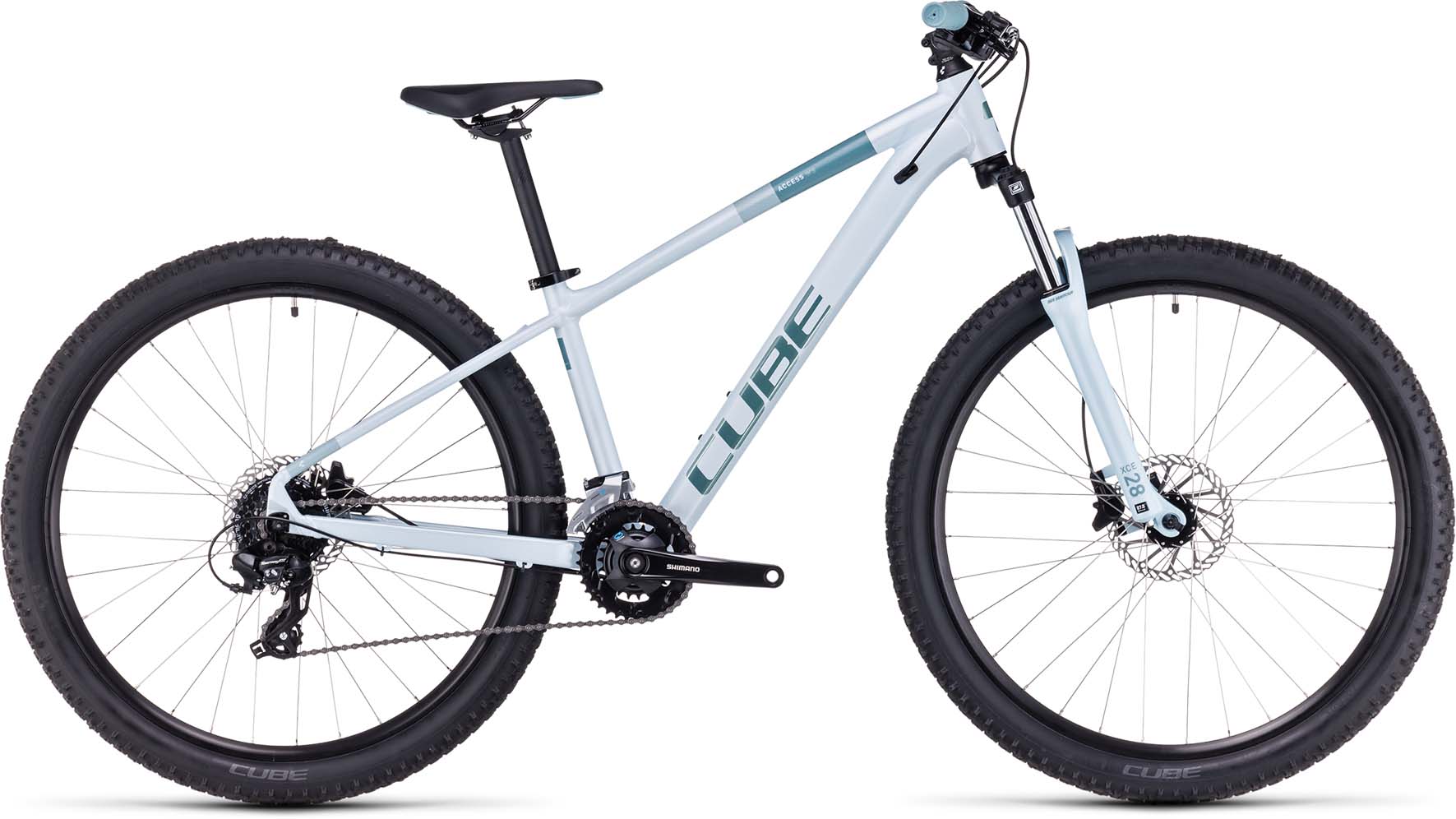 Cube Access WS Airygreen n Mint 2023 Damen MTB MHW
