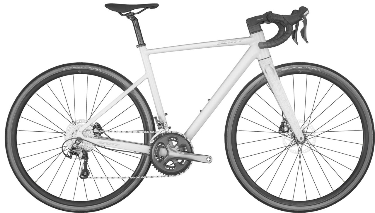 Scott Contessa Speedster 15 White 2023 - Vélo de course en aluminium Femme