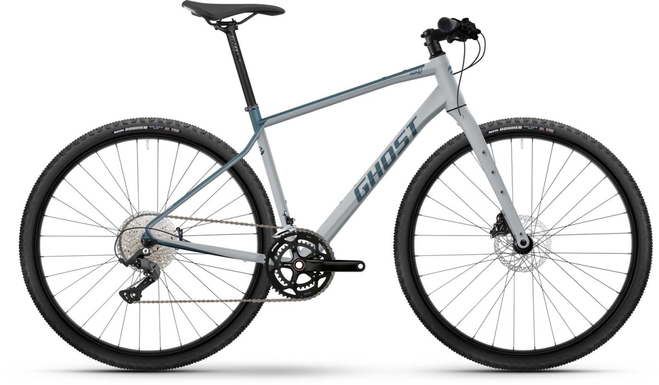 Ghost Urban Asket metallic light grey / shark blue 2023 - Vélo de cyclo-cross