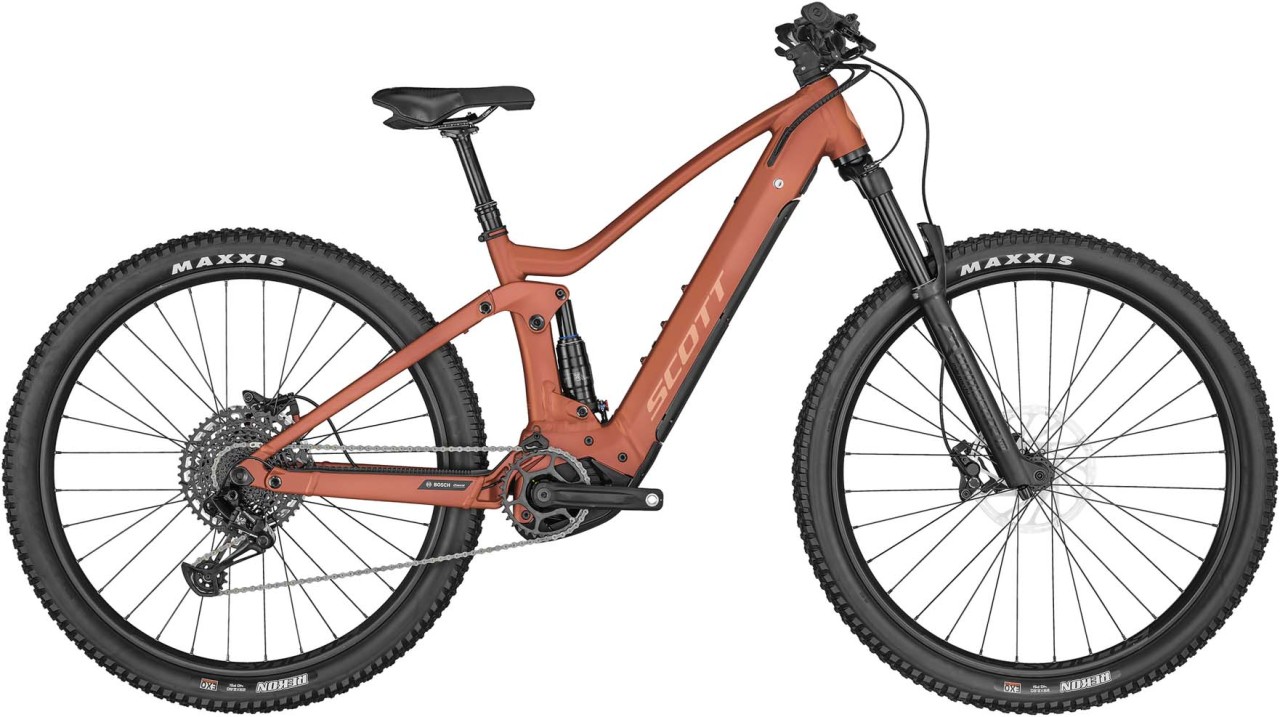 Scott Contessa Strike eRIDE 930 Massala Pink 2023 - VTT tout suspendu électrique Femme