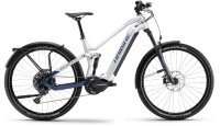 Haibike Adventr 9 silver / dark blue matt 2024 - VTT tout suspendu électrique Trekking