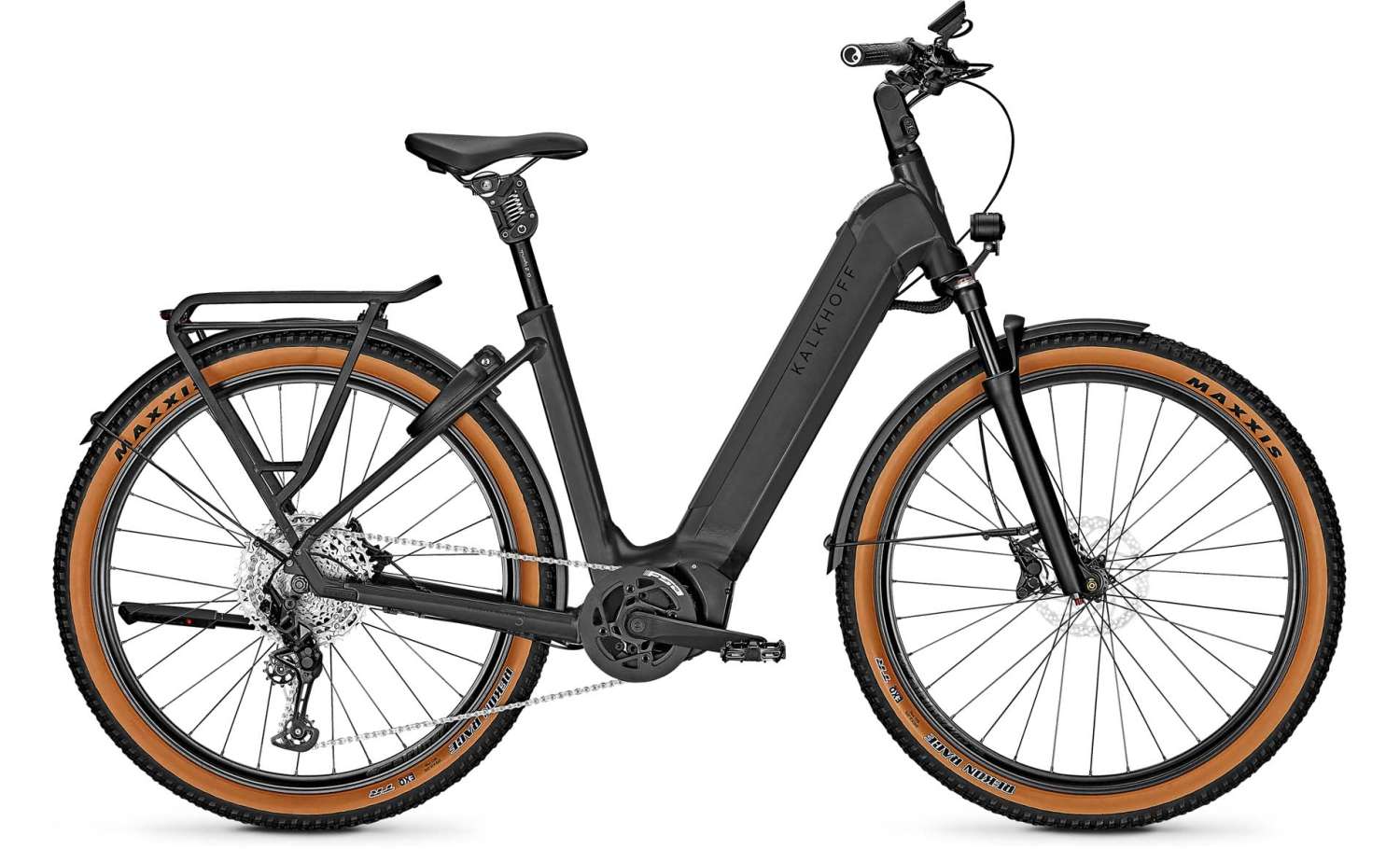 Kalkhoff Entice 7.B Move+ diamondblack glossy 2023 VTT semirigide ?lectrique col de cygne MHW