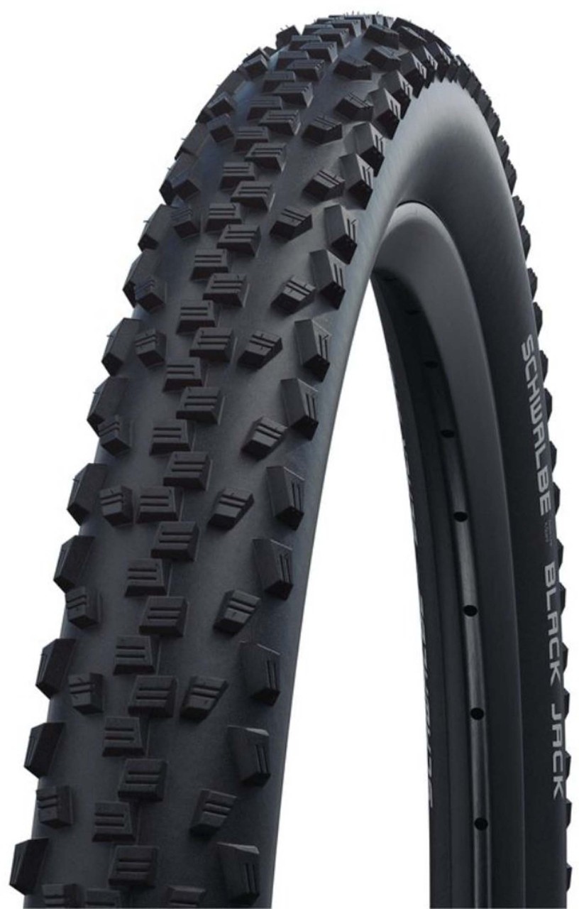 Schwalbe Pneu Black Jack HS407 fil, 26x2.25" 57-559 noir-LiteSkin KG SBC