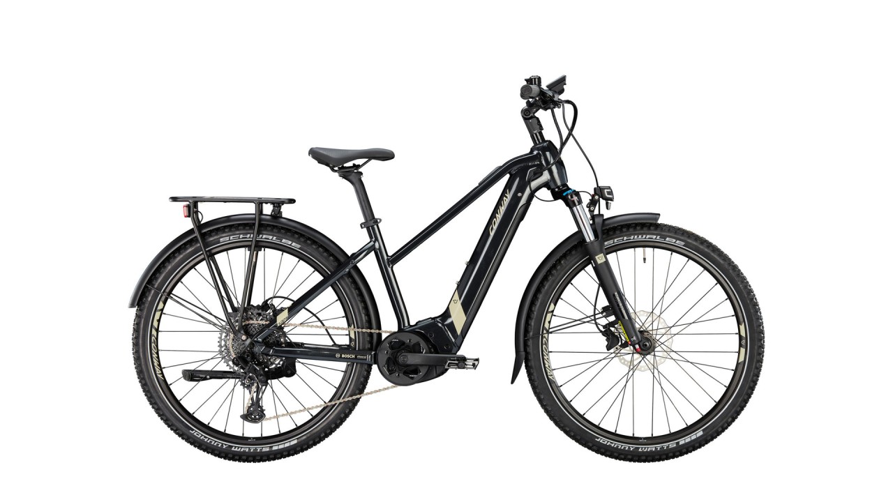 Conway Cairon C 3.0 625Wh black metallic / desert matt 2023 - VTT semi-rigide électrique Femme