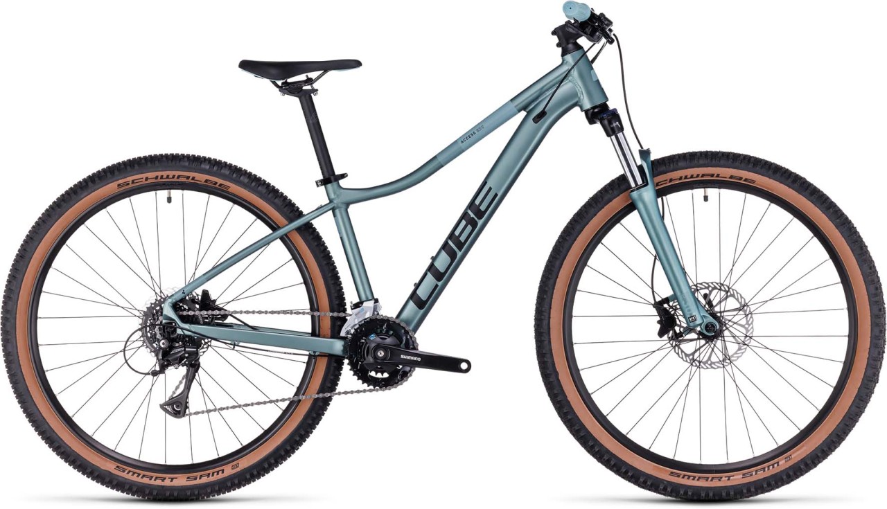 Cube Access WS EXC eucalyptus n black 2023 - VTT semi-rigide Femme - Peinture endommagée