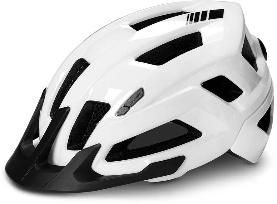 Cube Casque STEEP glossy white