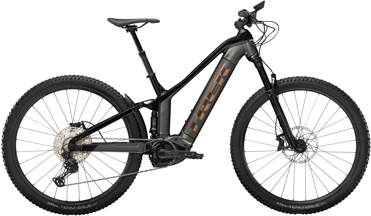 Trek Powerfly FS 7 Matte Dnister Black / Gloss Trek Black 2022 - VTT tout suspendu électrique - Modèle de démonstration