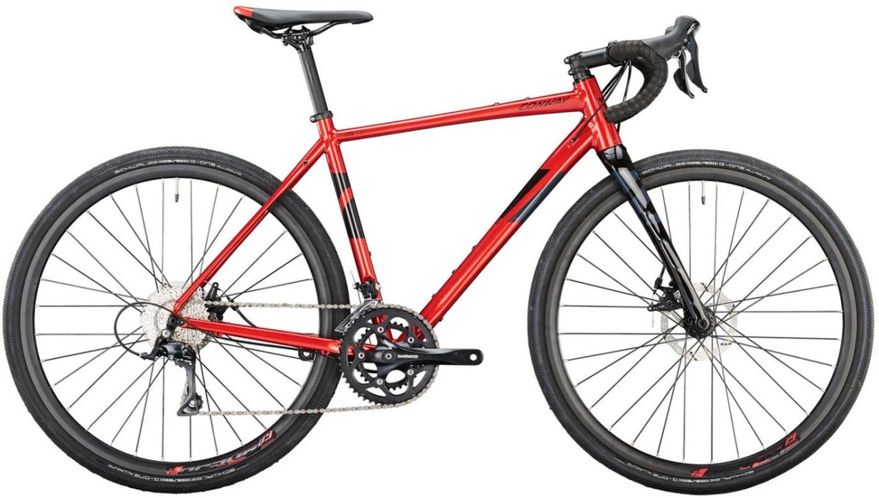 Conway GRV 3.0 red metallic / black metallic 2022 - Vélo en terre
