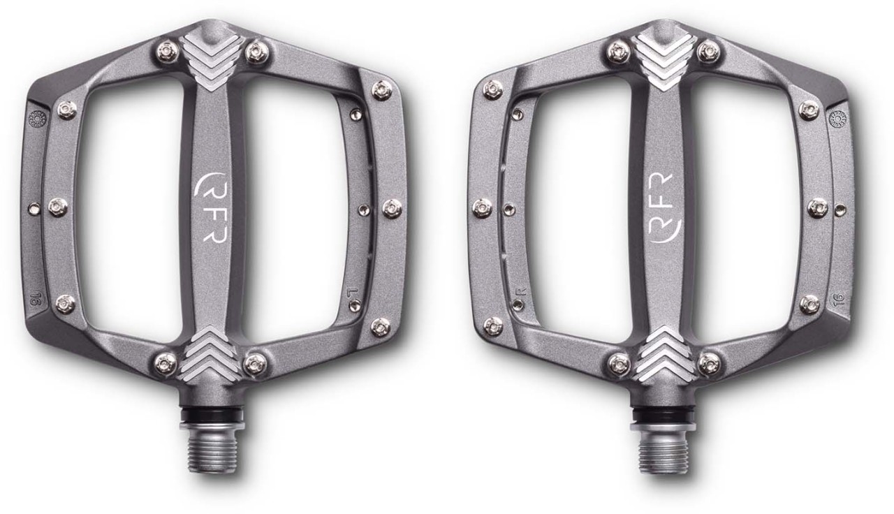 Pédales RFR Pédales Flat SL argent titane plat