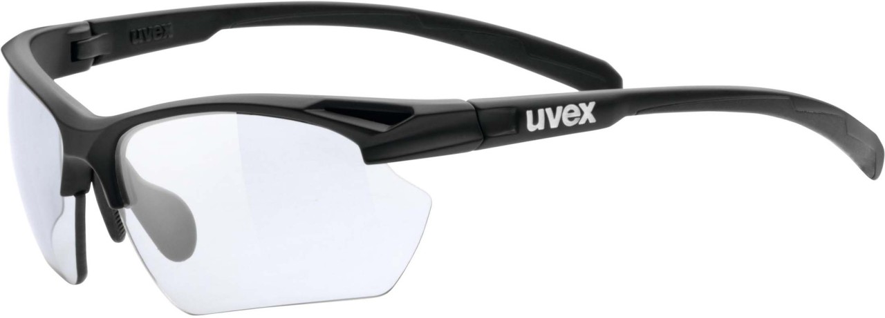Uvex Sportstyle 802 small vario, noir mat