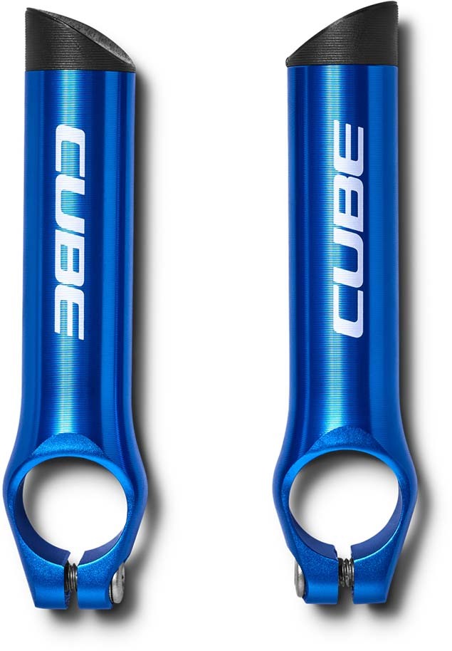Cube Bar Ends HPA bleu