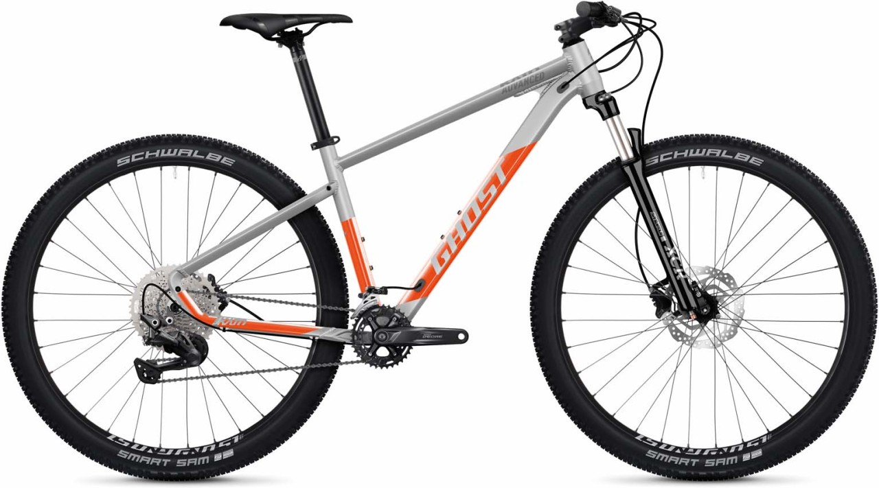 Ghost Kato Advanced 29 AL light grey / dark orange matt / glossy 2023 - VTT semi-rigide