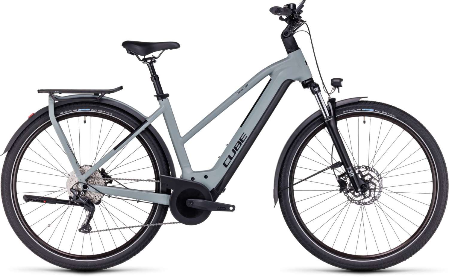 Velo trekking electrique femme online