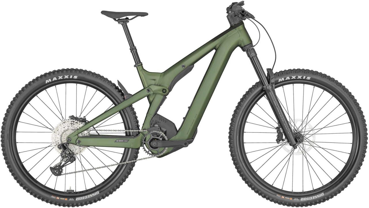 Scott Patron eRIDE 930 Ivy Metal Green 2023 - VTT tout suspendu électrique