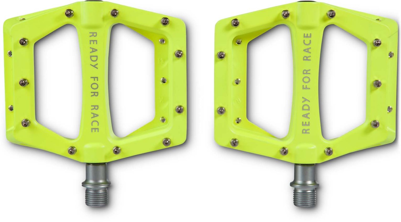 RFR Pédale plate CMPT jaune fluo