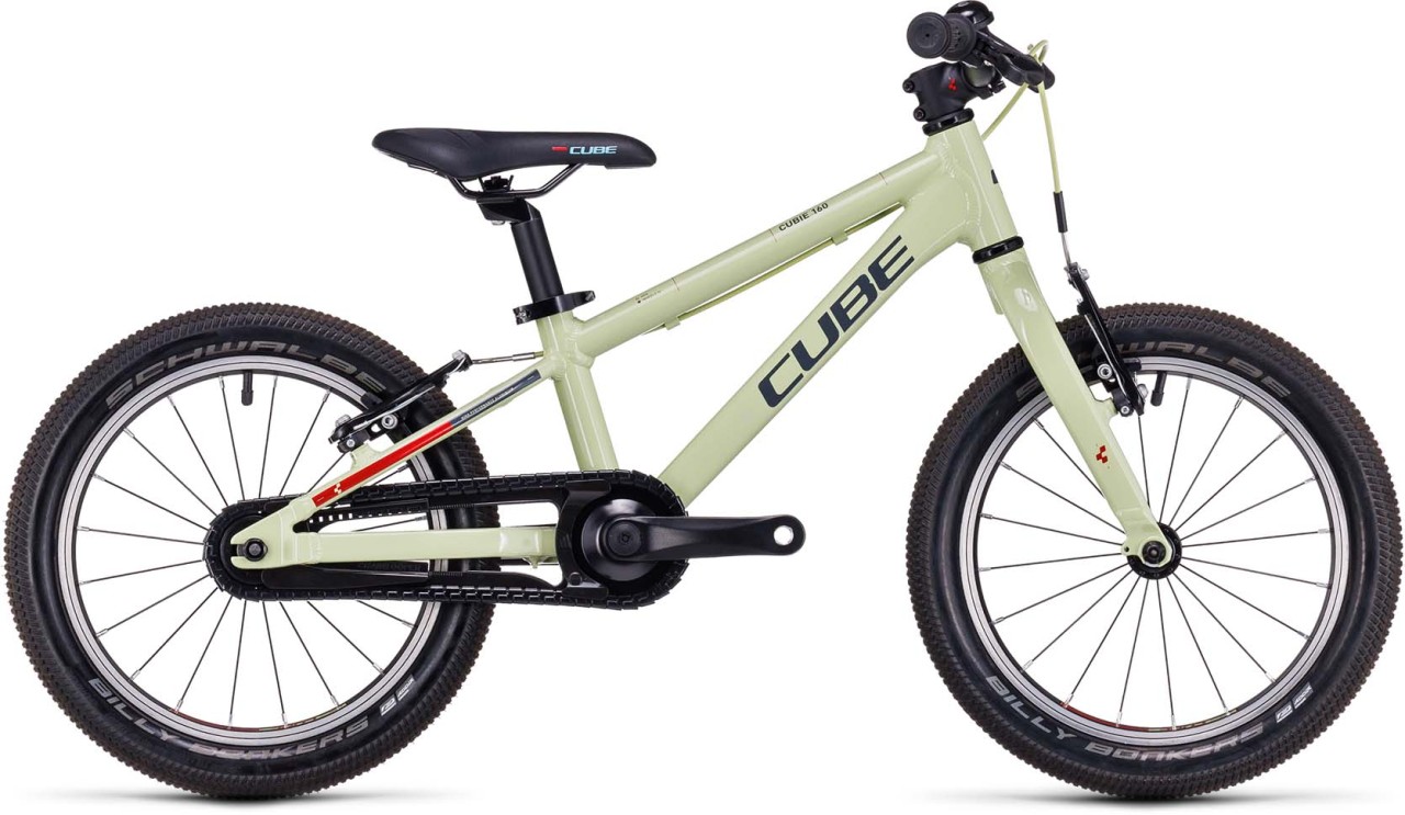 Cube Cubie 160 green n red 2023 - Vélo enfant 16 pouces