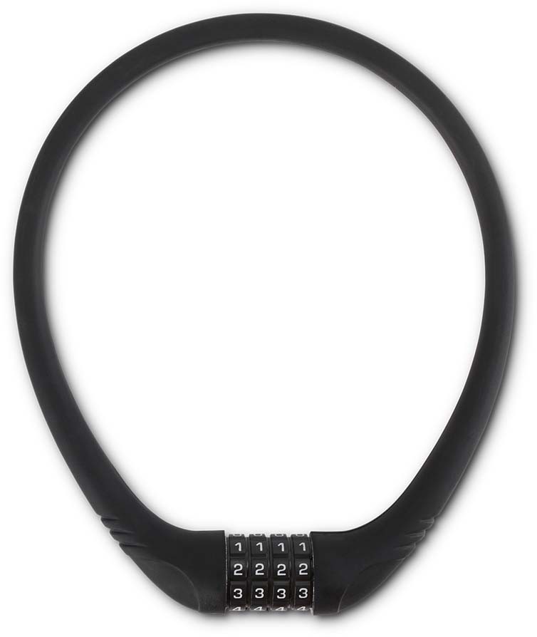 RFR Serrure à câble à combinaison HPS 10 x 600 mm noir