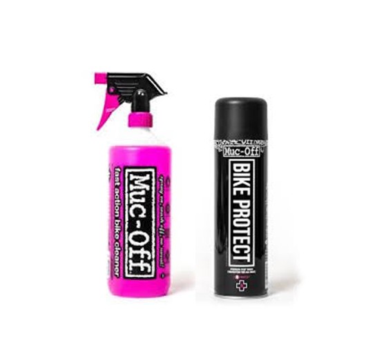 Muc-Off Spray de nettoyage et d'entretien Duo Pack