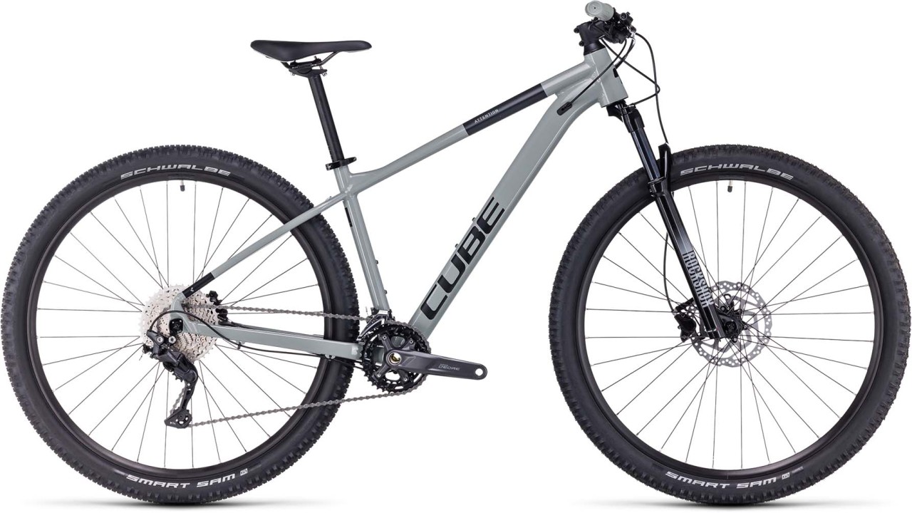 Cube Attention swampgrey n black 2023 - VTT semi-rigide