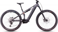 Cube Stereo Hybrid ONE44 HPC SLX 800 slabgrey n orange 2025 - VTT tout suspendu électrique