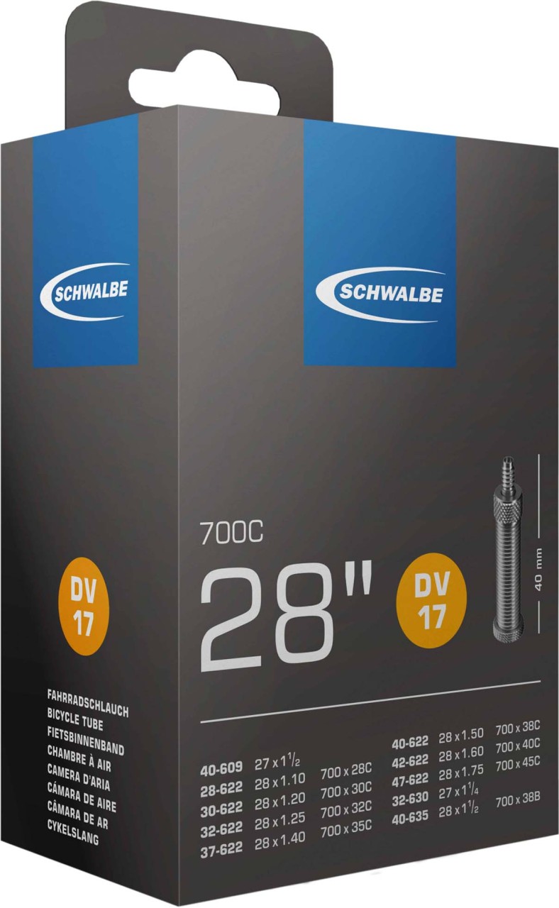 Schwalbe Chambre à air n° 17 DV (28"/700C)