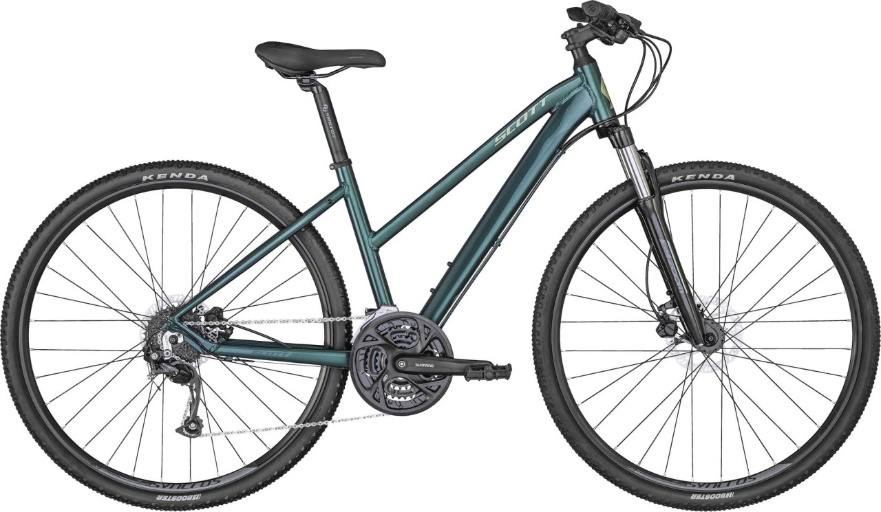 Scott Sub Cross 40 Lady deep teal green / soft mint 2022 - VTC Femme