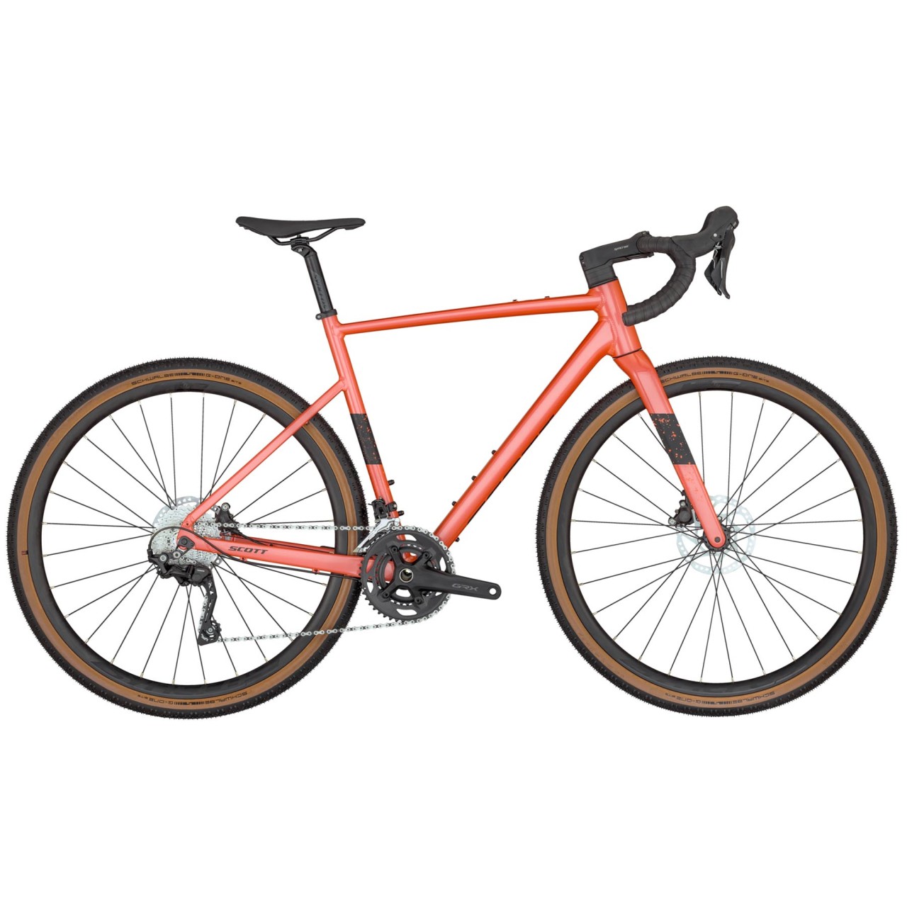 Scott Speedster Gravel 40 Acid Orange 2024 - Vélo en terre
