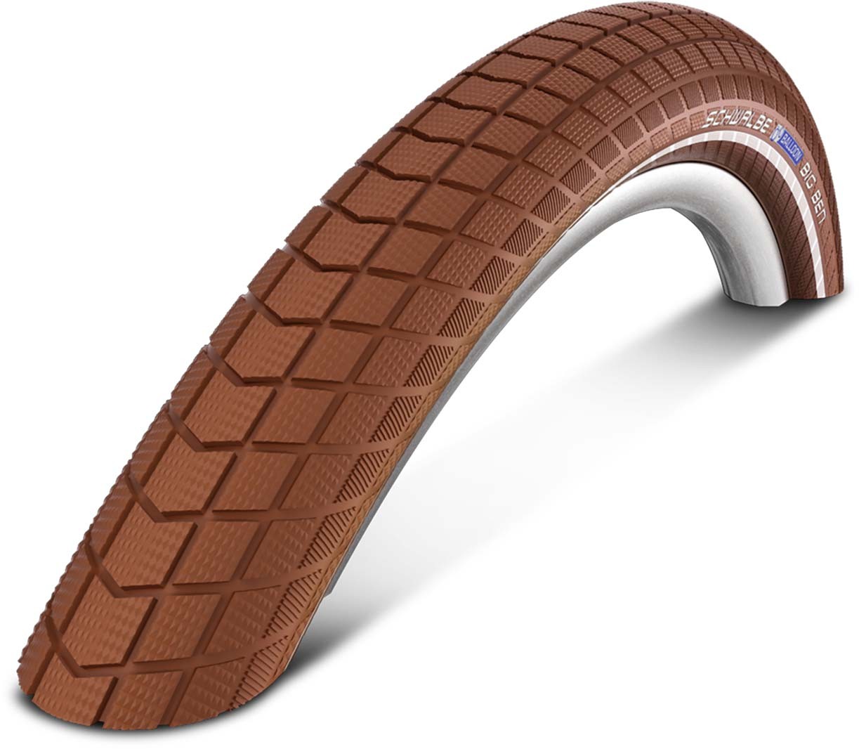 Schwalbe Pneus Little Big Ben 40-622 28" x 1.50 brun / réflexe