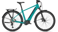 Focus Planet2 6.9 Blue Green 2022 - VTT semi-rigide électrique