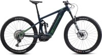 Ghost E-Riot EN AL Universal dark blue pearl / metallic kaki matt / glossy 2022 - VTT tout suspendu électrique