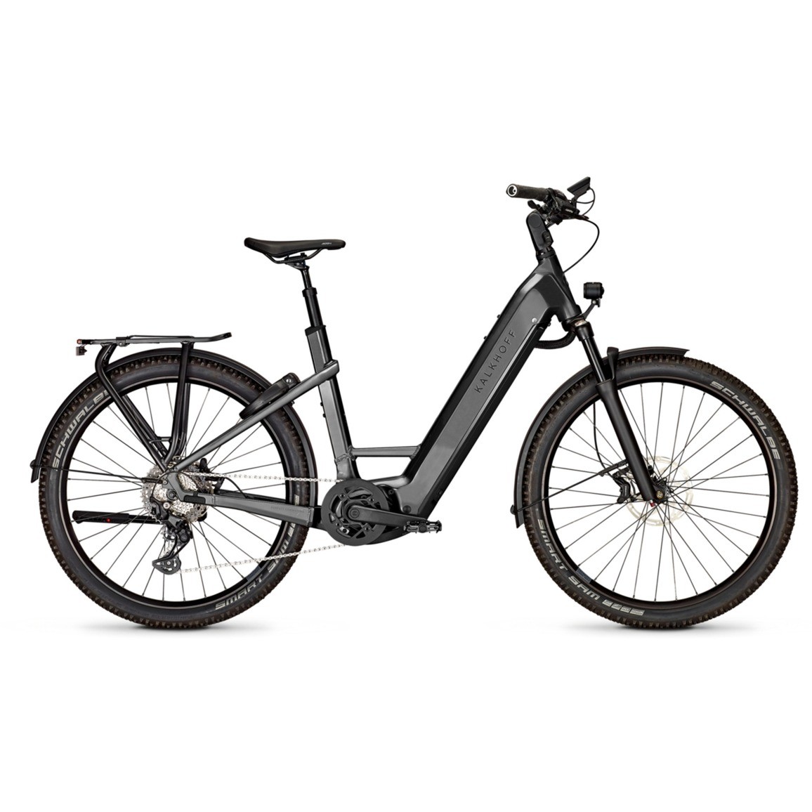 Kalkhoff Entice 7.B Move+ diamondblack glossy 2023 - VTT semi-rigide ?lectrique col de cygne