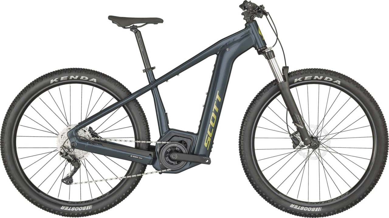 Scott Aspect eRIDE 930 Petrol Blue 2023 - VTT semi-rigide électrique