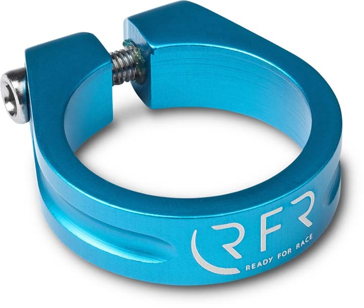 RFR Collier de selle 34,9 mm bleu