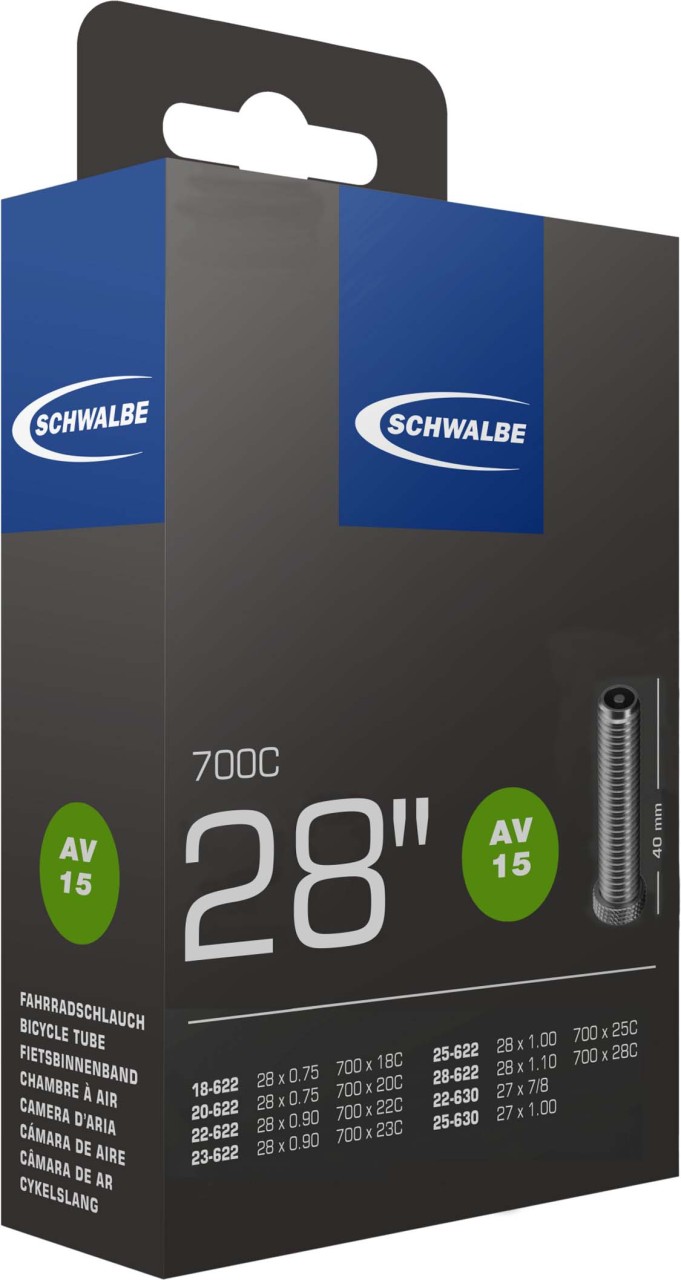 Schwalbe Chambre à air AV n° 15 28"/700C