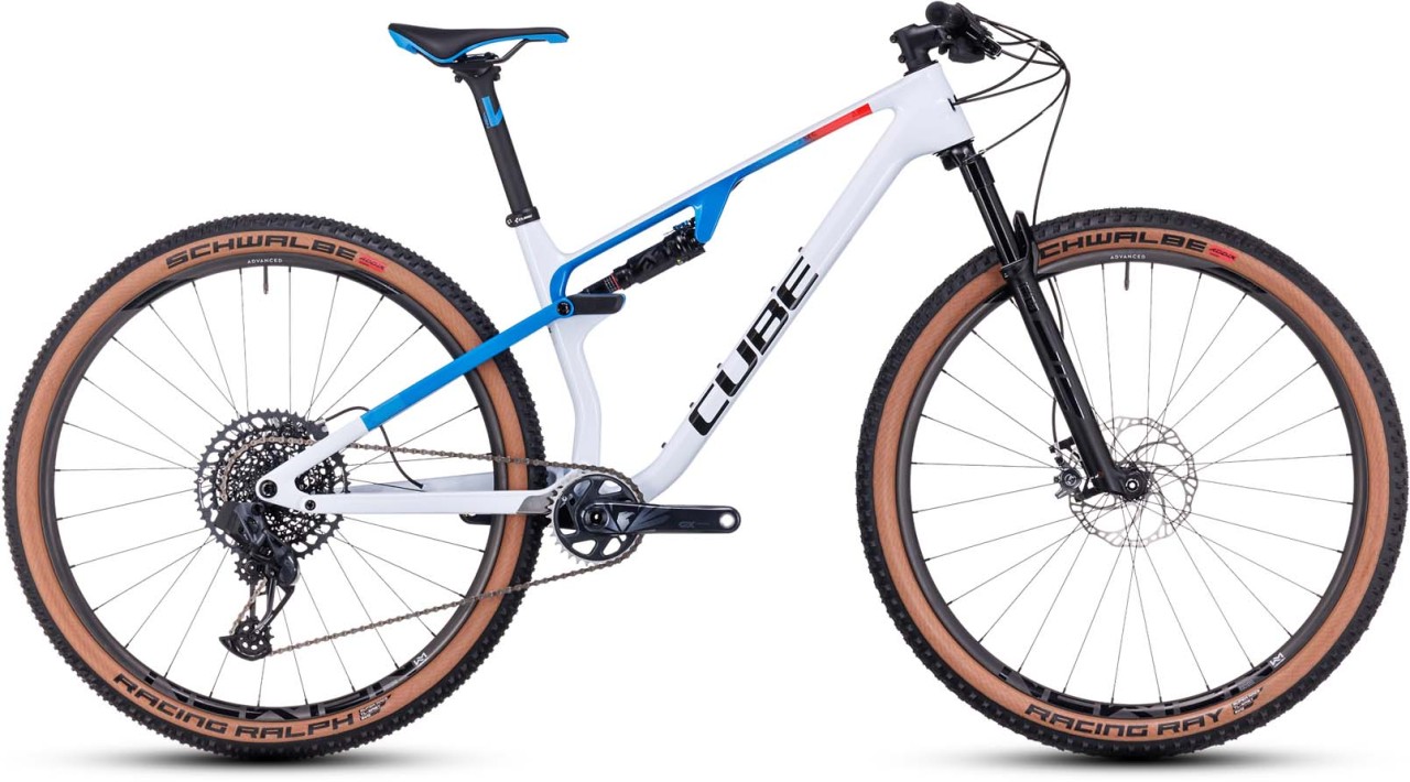 Cube AMS ZERO99 C:68X SLX 29 teamline 2023 - VTT tout suspendu