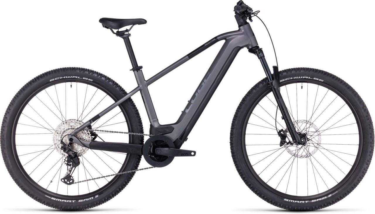 Cube Reaction Hybrid Race 750 grey n metal 2023 - VTT semi-rigide électrique