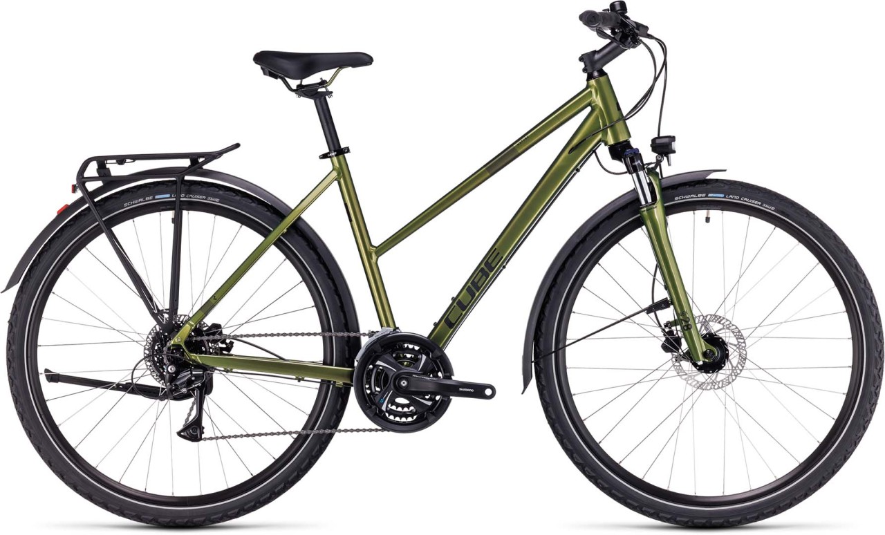 Cube Nature Allroad shinymoss n black 2023 - VTC Femme