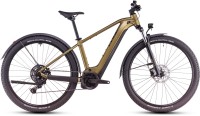 Cube Reaction Hybrid Performance 625 Allroad goldenlime n black 2025 - VTT semi-rigide électrique