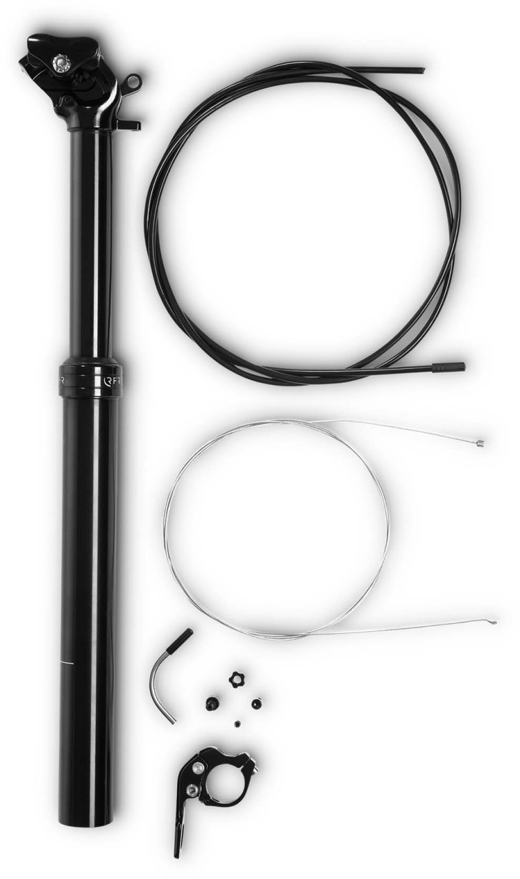 RFR Tige de selle télescopique PRO "Outside" noire - 31,6 mm x 425 mm